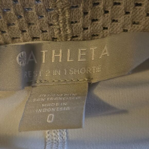 Athleta Crest 2 In 1 Shorts Size 0 - Picture 8 of 10